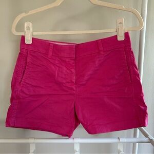 J. Crew pink shorts